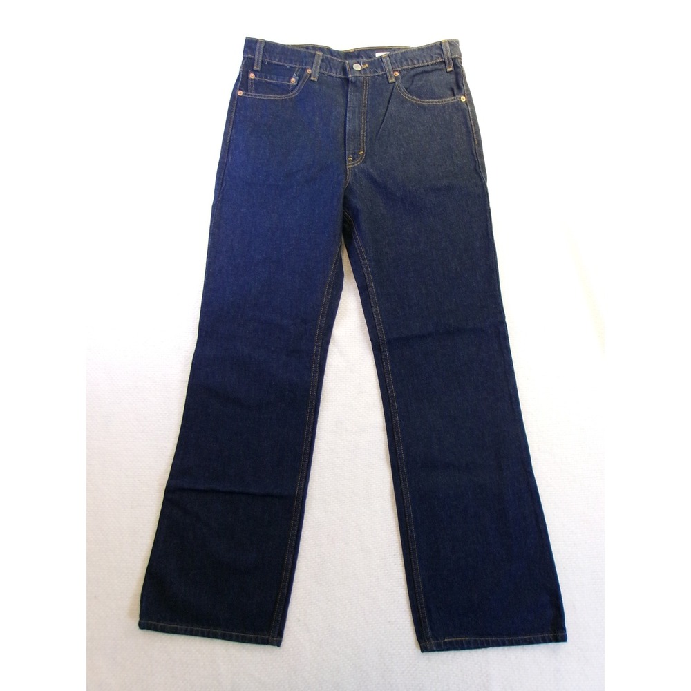 Levis 517 Mens 36x32 Bootcut Jeans Deadstock NWT Dark Wash Denim Made In USA VTG